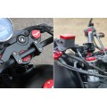 CNC Racing Fork Leg Plug Cap Set for Moto Guzzi V7 (2019+) CNC Racing Fork Leg Plug Cap Set for Moto Guzzi V7 (2019+)
